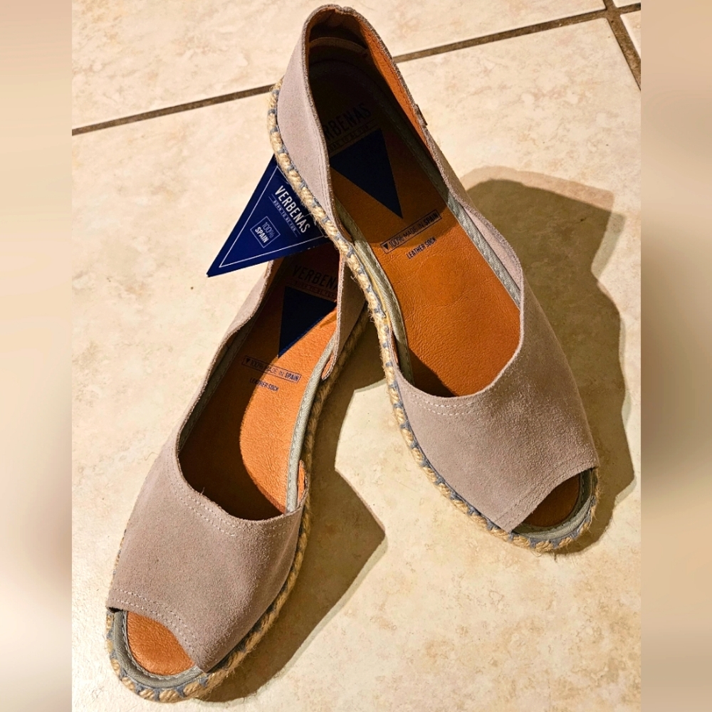 Verbenas Espadrilles Suede Slip On Shoes
